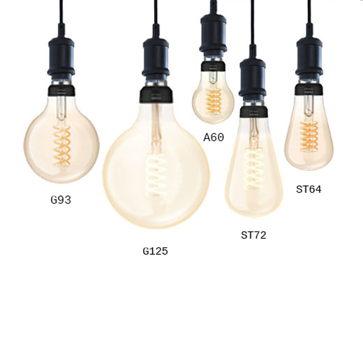 Умная светодиодная лампочка Philips Filamen G93 Filament Apple HomeKit