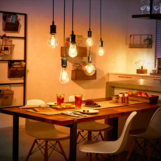 Умная светодиодная лампочка Philips Filamen G93 Filament Apple HomeKit