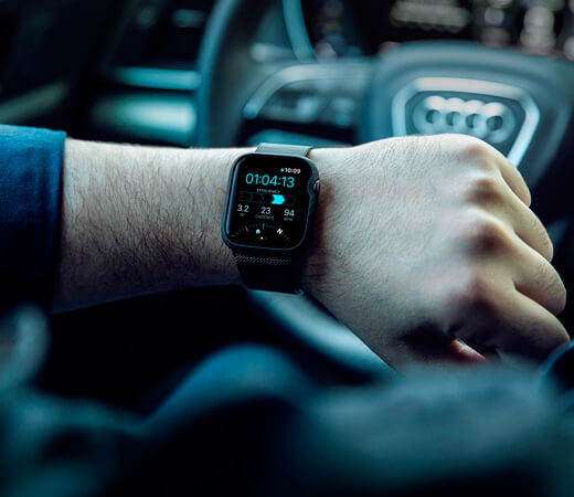 Противоударный чехол Pitaka Air Case для Apple Watch SE/6/5/4 40mm