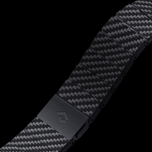 Карбоновий ремінець Pitaka Carbon Fiber Retro для Apple Watch 44mm | 42mm Series SE | 6 | 5 | 4 | 3 | 2 | 1