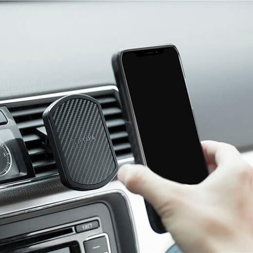 Магнитный автодержатель Pitaka MagEZ Mount Car Vent Black для iPhone
