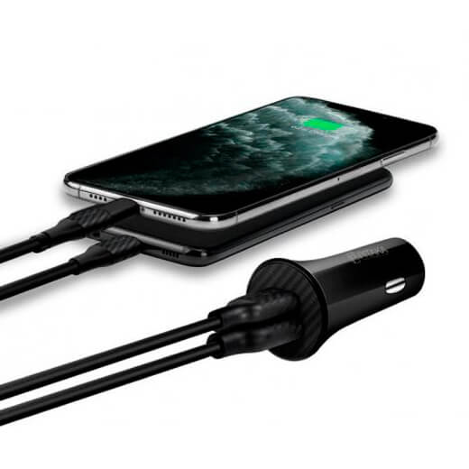 Автомобильное зарядное устройство Pitaka Smart Car Charger PD