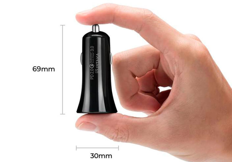 Автомобильное зарядное устройство Pitaka Smart Car Charger PD