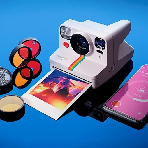 Фотокамера моментальной печати Polaroid Now+ White технические характеристики