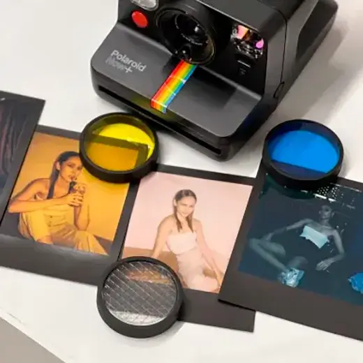Фотокамера моментальной печати Polaroid Now+ White бесплатное приложение