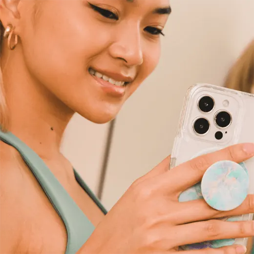Купити попсокет з магнітним утримувачем PopSockets PopGrip MagSafe Gold Lutz Marble для iPhone 14 | 13 | 12