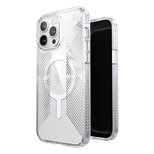 Купить противоударный чехол Presidio Perfect-Clear with Grips Compatible with MagSafe для iPhone 13
