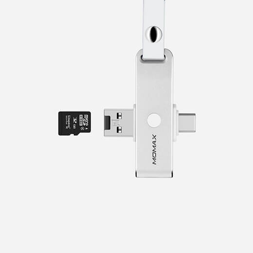 Перехідник Momax OneLink Usb Type C Otg Reader
