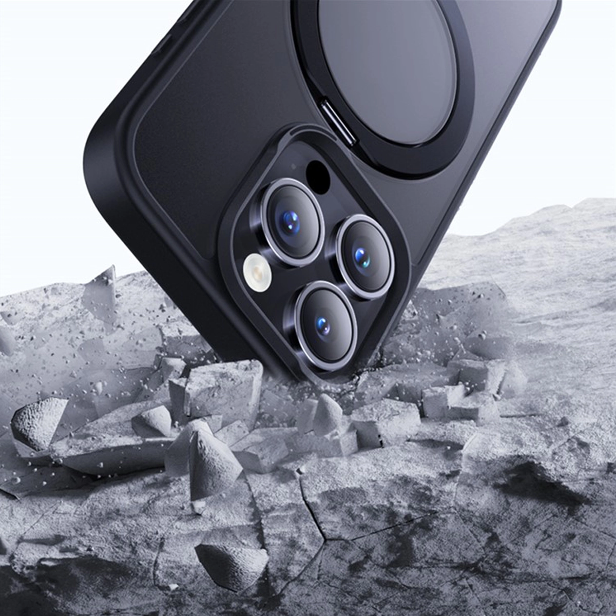 Протиударний чохол Baseus CyberLoop Series Magnetic Case для iPhone 15 Pro Frosted Black