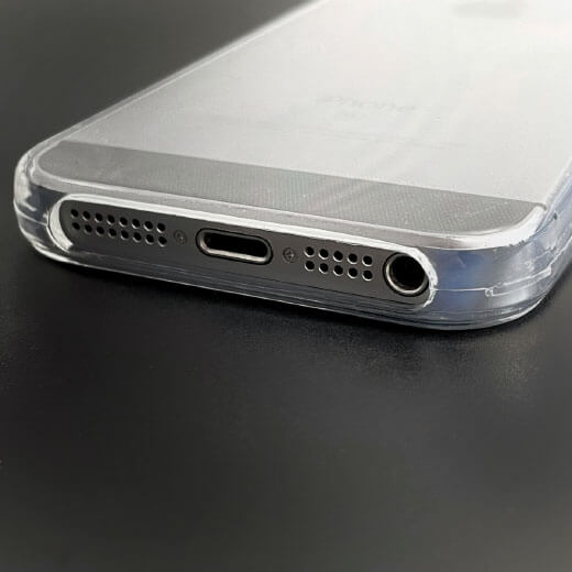 Тонкий прозрачный TPU чехол oneLounge 1Silicol для iPhone 5 | 5S | SE купить