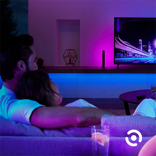 Светодиодная лента Hue Ambiance Lightstrip Plus V4 2м HomeKit (базовый комплект)