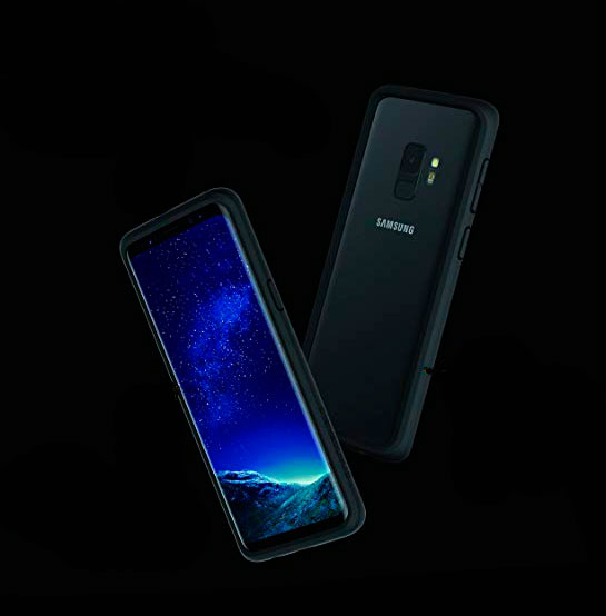 Противоударный бампер RhinoShield CrashGuard Black для Samsung Galaxy S9
