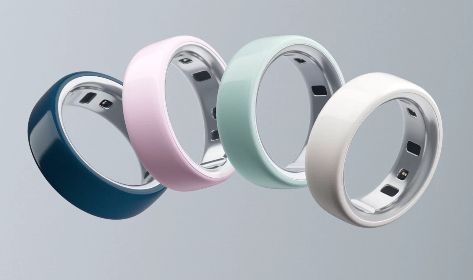 Умное кольцо Oura Ring 4 Ceramic Midnight Size 4