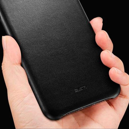Черный кожаный чехол для Samsung Galaxy S20+ ESR Metro Premium Leather Black