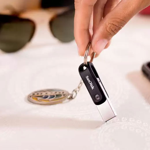 Флешка SanDisk iXpand Flash Drive Go для iPhone | iPad | MacBook 64GB характеристики