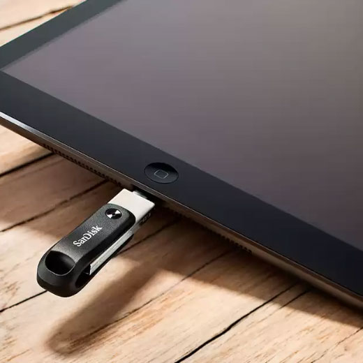 Флешка SanDisk iXpand Flash Drive Go для iPhone | iPad | MacBook 64GB купить