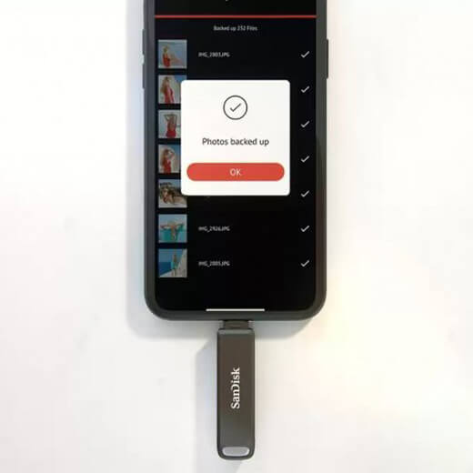 Флеш-накопитель SanDisk iXpand Luxe для iPhone и USB Type-C 128GB