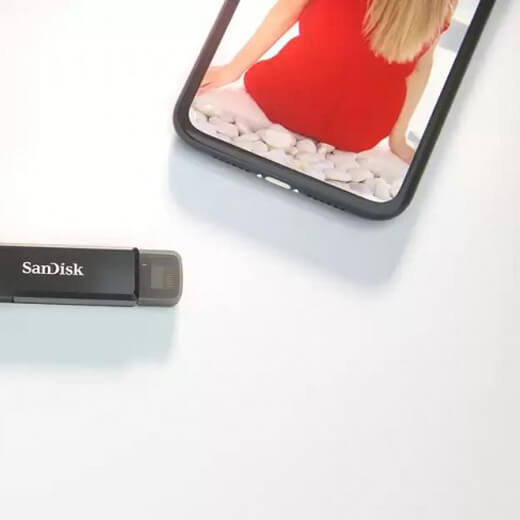 Флеш-накопитель SanDisk iXpand Luxe для iPhone и USB Type-C 128GB