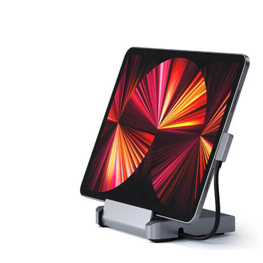 Сумісність хаба-підставки Satechi Aluminum Stand & Hub Space Grey для iPad | MacBook