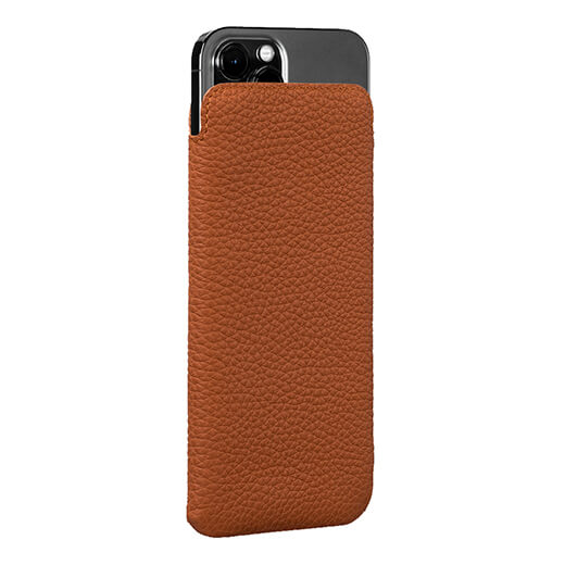 Купить кожаный чехол-карман Sena UltraSlim Wallet Tan для iPhone 13 Pro Max