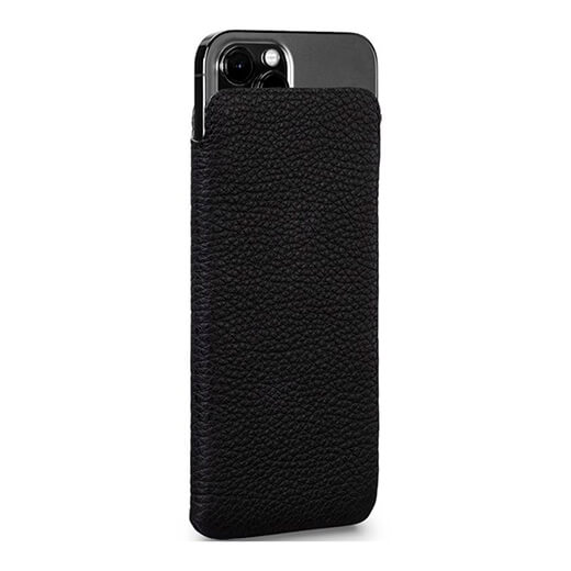 Цена кожаный чехол-карман Sena UltraSlim Wallet Black для iPhone 13 Pro Max