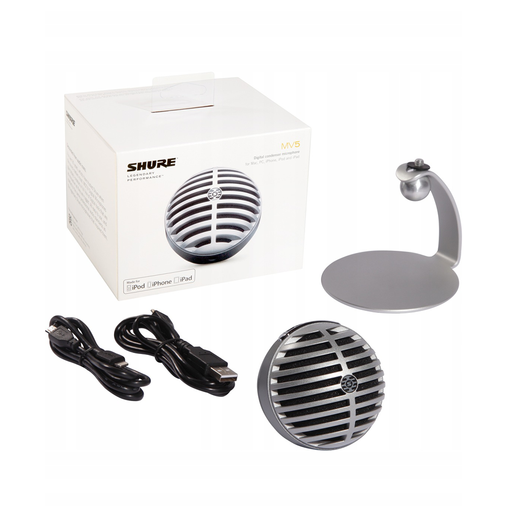 Микрофон Shure Motiv MV5 для iPhone iPad