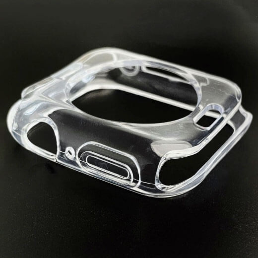 Тонкий прозорий чохол TPU oneLounge SilicolDots для Apple Watch SE 2 | SE | 6 | 5 | 4 40mm характеристики