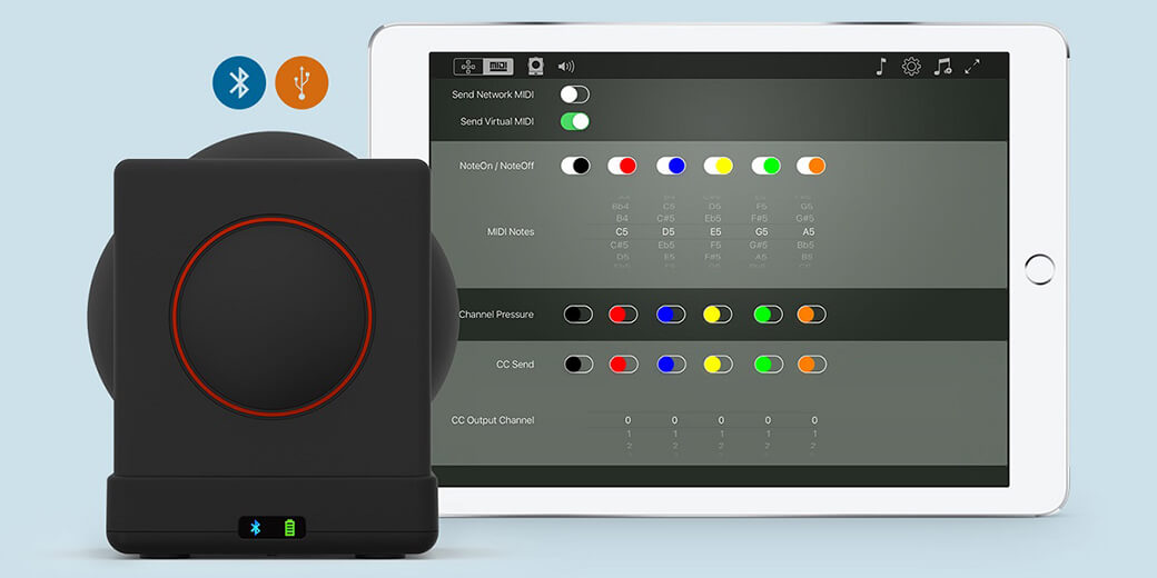 Тактильний музичний інтерфейс Skoogmusic Skoog 2.0 для iOS Mac музичний