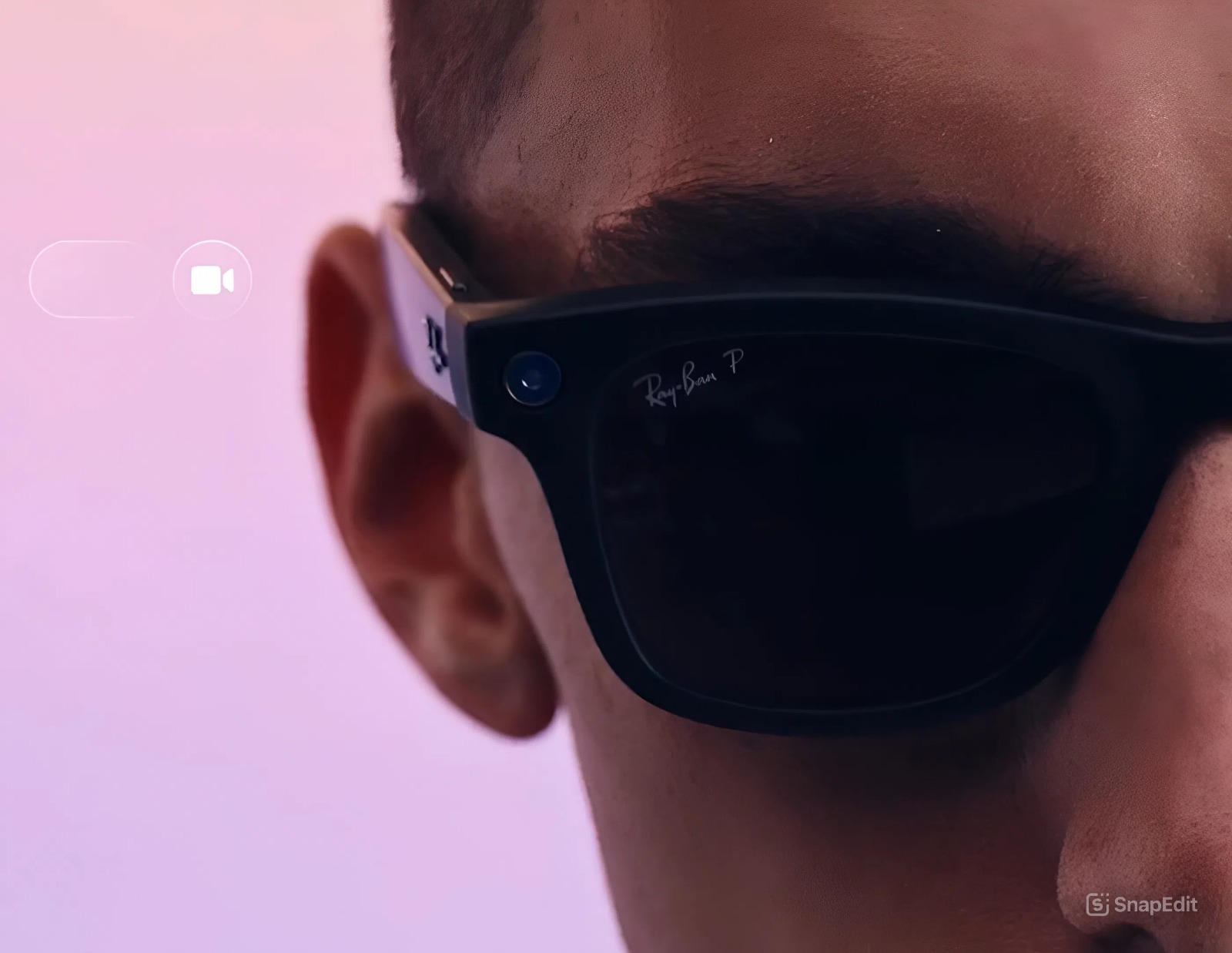 Розумні окуляри Ray-Ban Meta Wayfarer Gen 2, Shiny Cosmic Blue / Clear / Sapphire Transitions, Large