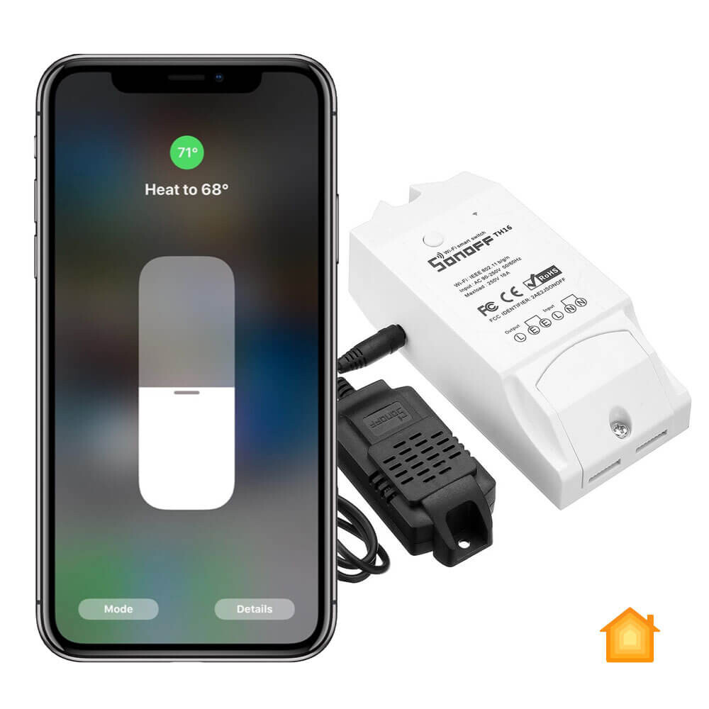 Термостат (терморегулятор) Sonoff HomeKit для котла/теплого пола