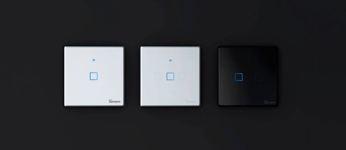 Сенсорний вимикач Sonoff TX T0EU1C HomeKit