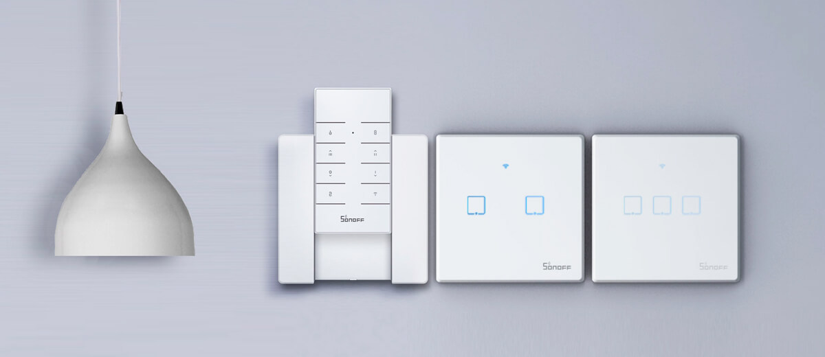 Сенсорний вимикач Sonoff TX T0EU1C HomeKit