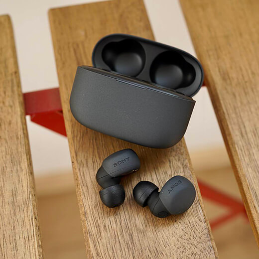 Беспроводные наушники Sony Linkbuds S Black управление с помощью голоса