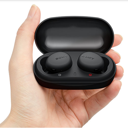 Бездротові навушники Sony WF-XB700 із зарядним кейсом
