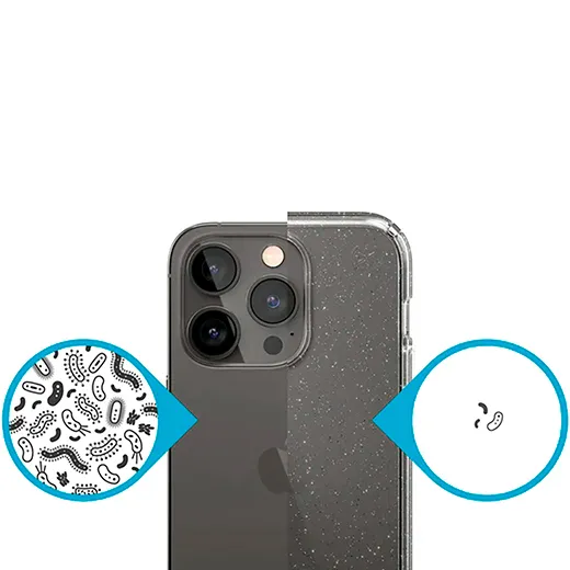 Прозорий чохол Speck Presidio Perfect-Clear with Glitter для iPhone 14 | 13