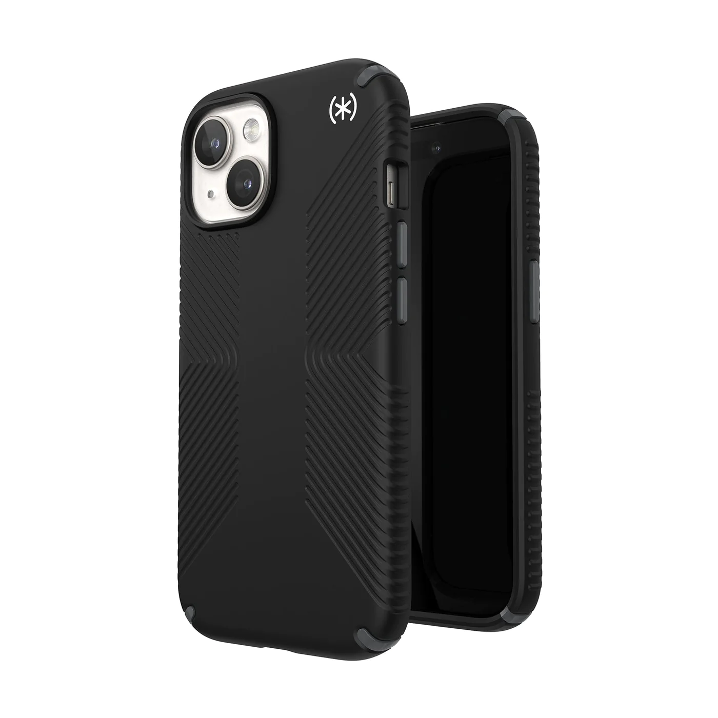 Протиударний чохол Speck Presidio2 Grip MagSafe Black/Slate Grey для iPhone 15