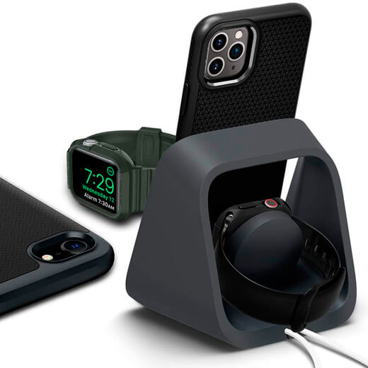 Підставка Spigen Apple 2-in-1 S316 для iPhone /Apple Watch /AirPods 