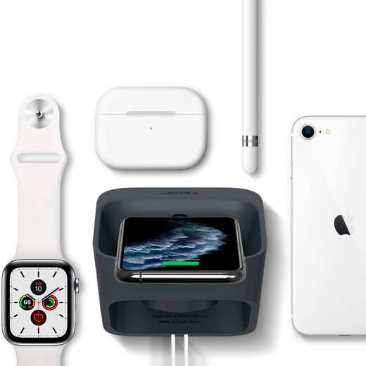 Підставка Spigen Apple 2-in-1 S316 для iPhone /Apple Watch /AirPods 