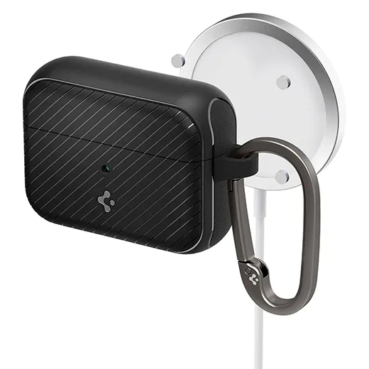 Протиударний чохол Spigen Case Mag Armor MagFit Matte Black для AirPods Pro купити