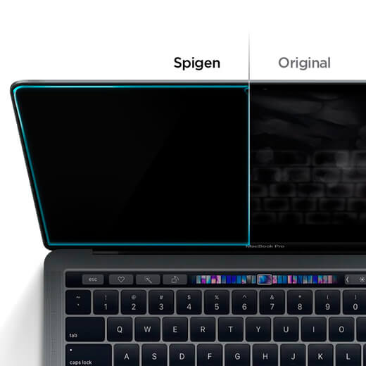 Защитное стекло Spigen GLAS.tR SLIM Screen Protector для MacBook Air 13/Pro 13