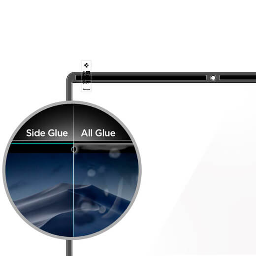 Защитное стекло Spigen GLAS.tR SLIM Screen Protector для MacBook Air 13/Pro 13
