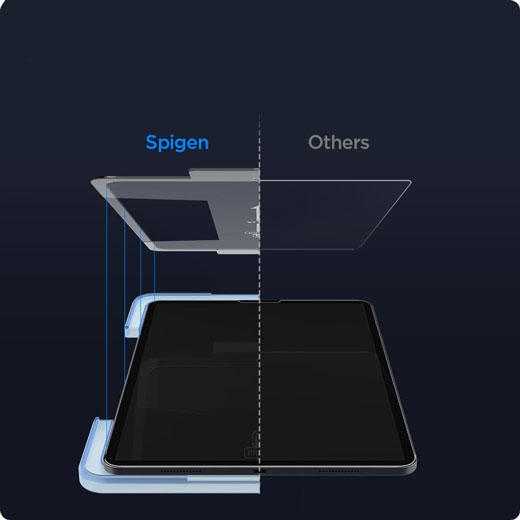 Захисне скло Spigen Glas.tR EZ FIT для iPad Pro 12.9 M1 (+2021 | 2020 | 2018)