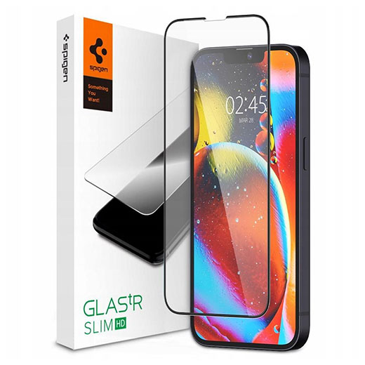 Захисне скло Spigen Glas.tR Slim Full Cover HD для iPhone 13 mini ціна