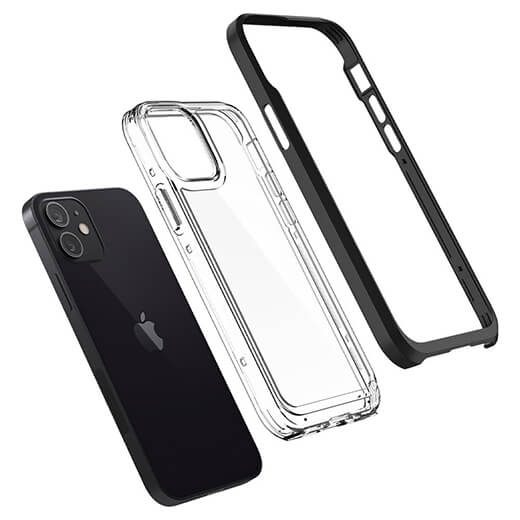 Чохол Spigen Neo Hybrid Crystal Black для iPhone 12