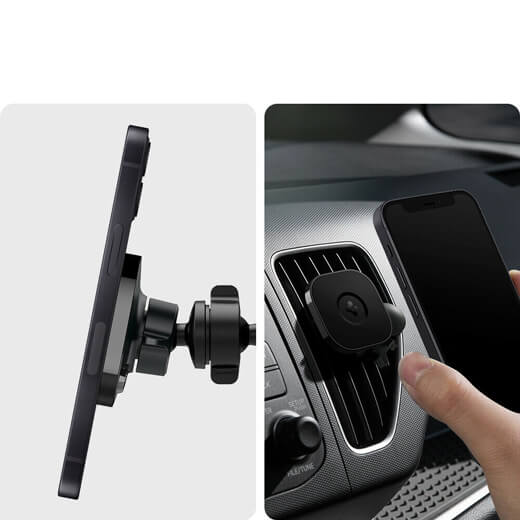 Магнітний автодержатель Spigen OneTap Magnetic Car Air Vent Mount для iPhone 14 | 13 | 12