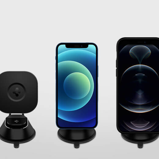 Магнітний автодержатель Spigen OneTap Magnetic Car Mount для iPhone 14 | 13 | 12