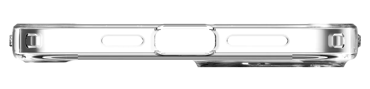 Скляний чохол Spigen Case Quartz Hybrid Crystal Clear для iPhone 14 | 13