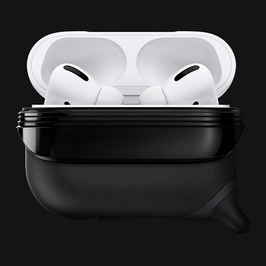 Водонепроницаемый чехол с карабином Spigen Slim Armor IP Black для AirPods Pro