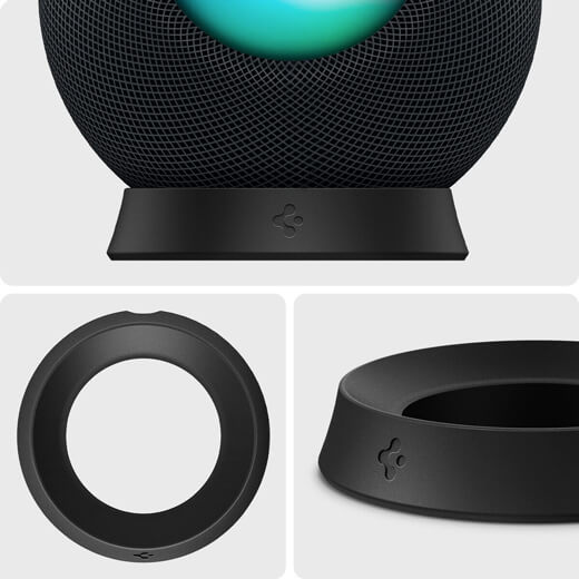 Подставка Spigen Stand Silicone Fit для HomePod mini Black 