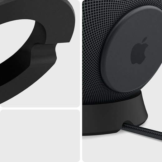 Подставка Spigen Stand Silicone Fit для HomePod mini Black 